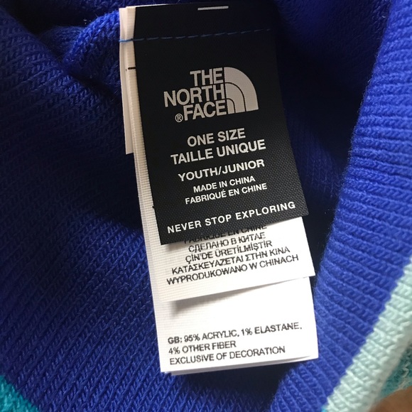 The North Face Youth Reversible Beanie Cap New - Picture 8 of 11
